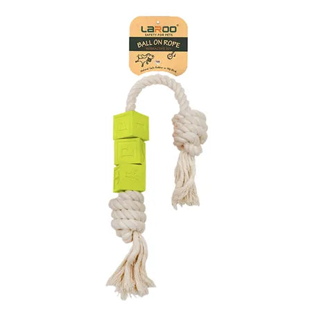 Gummiterninger på tau solid